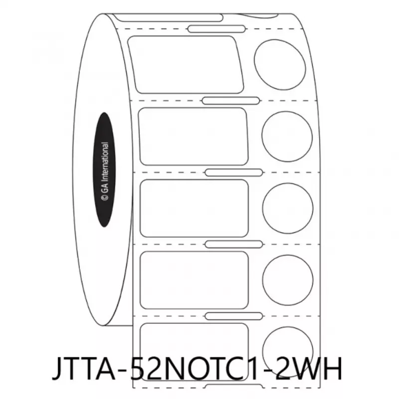 #JTTA-52NOTC1- xxxx NitroTAG抗凍 耐液態氮標籤