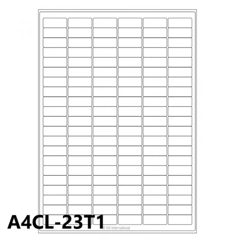 #A4CL-xxxx (1), CryoJetTAG™Patented雷 射印表機用-A4抗凍耐 低溫標籤