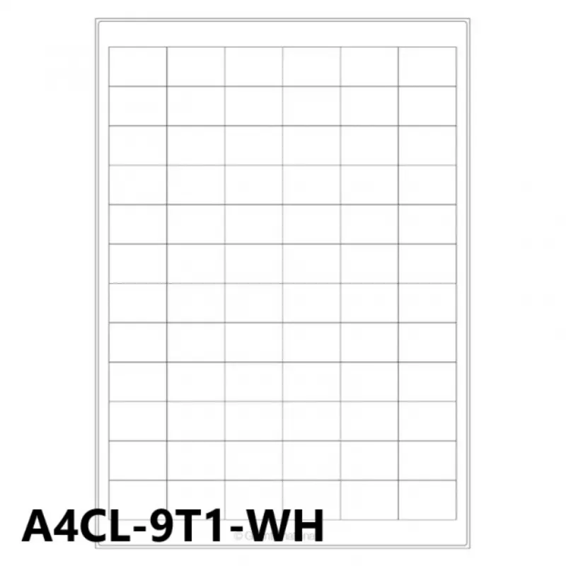 #A4CL-9T1-WH, CryoJetTAG™Patented雷 射印表機用-A4抗凍耐 低溫標籤